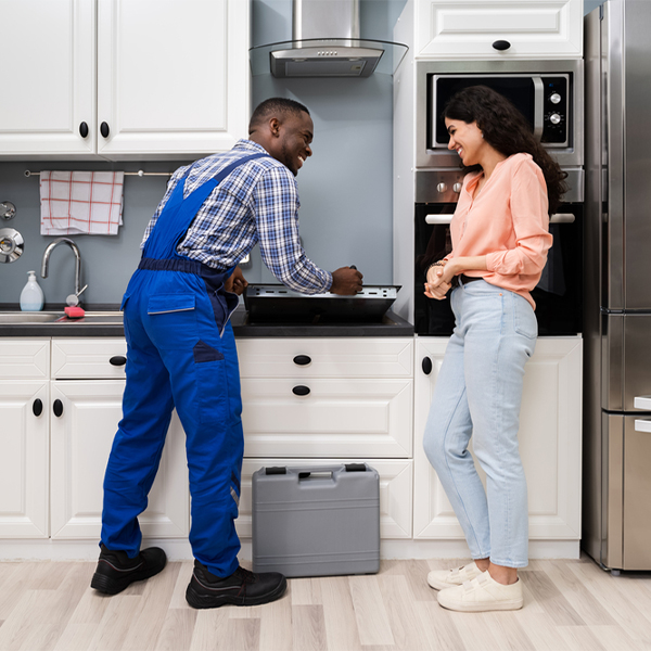 how long does it typically take to complete cooktop repair services in Mount Liberty